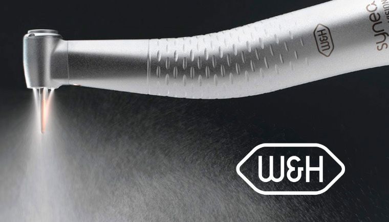 W&H - turbine, håndstykke og vinkelstykke