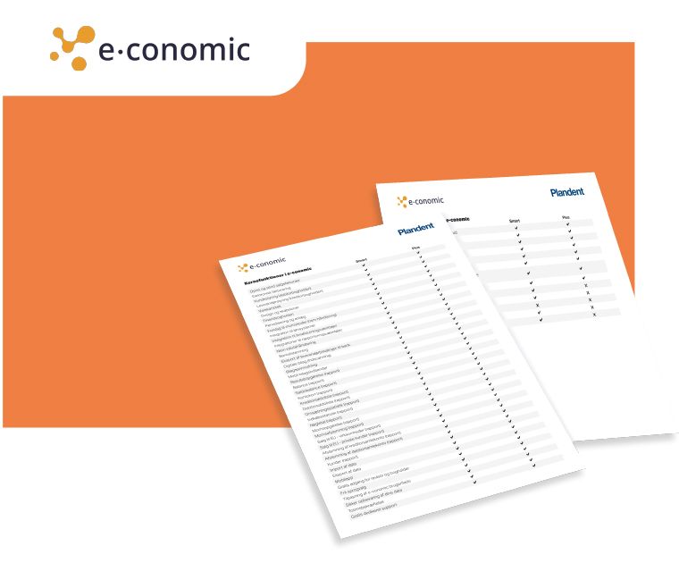 e-conomic direkte i NEXTA journalsystem